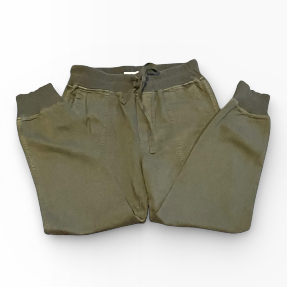 Lucky Brand Elastic Waist Pull-On Jogger Pants Streetwear Olive Green sz Small - Picture 6 of 9